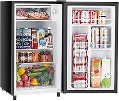 Sweetcrispy 3.2 Cu.Ft Mini Fridge with Freezer