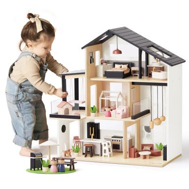 wood doll house