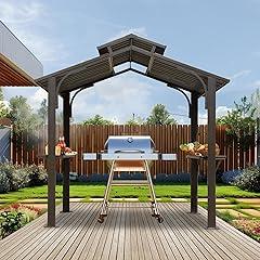 Domi Outdoor Living Hardtop Grill Gazebo 8x5FT