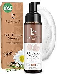 Self Tanner Mousse with Organic Ingredients