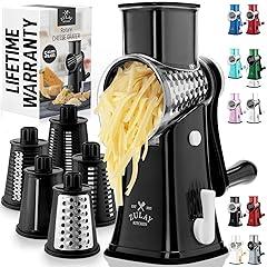 Zulay Rotary Cheese Grater 5 Blade