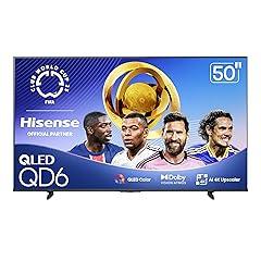 Hisense 50-Inch QD6 Series 4K UHD Smart TV