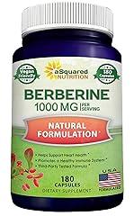 aSquared Nutrition Pure Berberine 1000mg Supplement