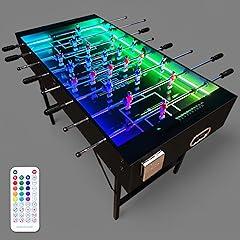 PartyLife LED Foosball Table with Folding Legs