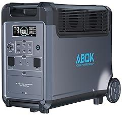 ABOK Portable Power Station 3840Wh Solar Generator