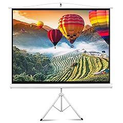 Pyle 72" Portable Projector Screen with Tripod
