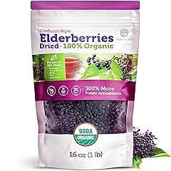 Purify Life Organic Dried Elderberries 1lb