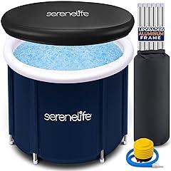 SereneLife Inflatable Insulated Ice Bath Tub
