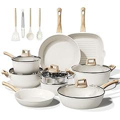 Bazova Ceramic Non Stick Cookware Set