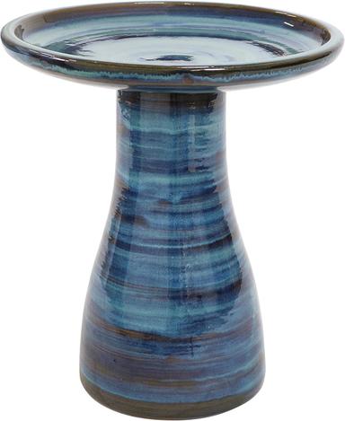 ceramic bird bath
