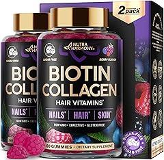 NutraHarmony Biotin and Collagen Gummies