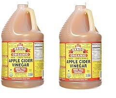 Bragg Organic Apple Cider Vinegar 128oz Pack 2