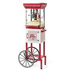 Nostalgia Vintage Popcorn Maker Cart