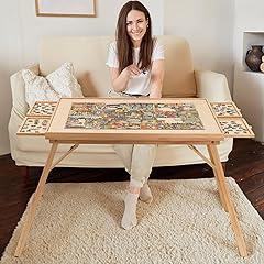 TEAKMAMA Puzzle Board with Drawers