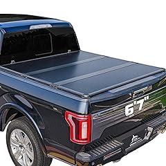 WHALEMOTOR Tri-Fold Hard Folding Tonneau Cover