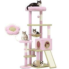 YITAHOME Flower Cat Tree with Hammock