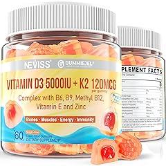 NEVISS Vitamin D3 K2 Gummies