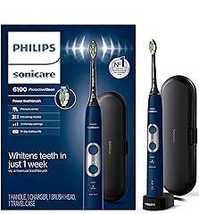 Philips Sonicare ProtectiveClean 6100 Electric Toothbrush Navy Blue