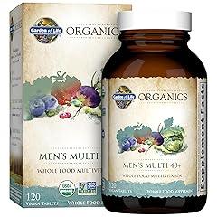 Garden of Life Organics Multivitamin for Men 40+