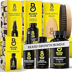 The Beard Club Premium Beard Growth Kit