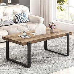 FOLUBAN Rustic Coffee Table Oak