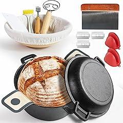 BIGFIT Advanced Cast Iron Dutch Oven 5QT