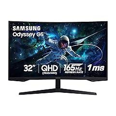 Samsung Odyssey G55C 32-Inch QHD Curved Gaming Monitor