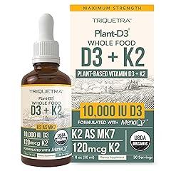 Organic Plant D3 + K2 Sublingual Drops