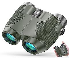 Retulgie 12x25 Waterproof Compact Binoculars