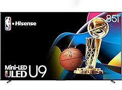 Hisense 85U9N 85-Inch 4K UHD Google Smart TV