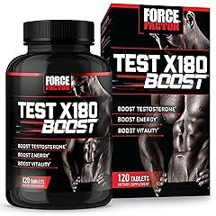 Force Factor Test X180 Testosterone Booster for Men