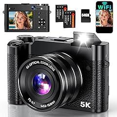 Aboobu 5K Dual-Lens Vlogging Camera