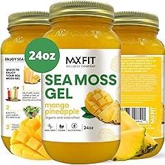 MAX FIT Organic Raw Sea Moss Gel