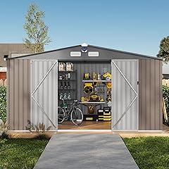 Hipicute 10x12 Outdoor Storage Shed