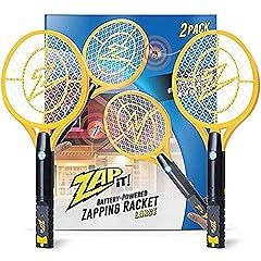 Zap It Bug Zapper Racket 2 Pack