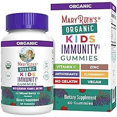MaryRuth Organics Kids Immune Support Gummies