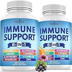 New Age Immune Support Supplement 8 in 1