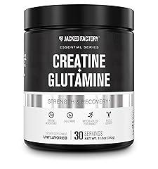 Creatine + Glutamine Supplement - 30 Servings
