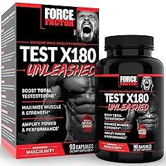 Force Factor Test X180 Unleashed Testosterone Booster for Men