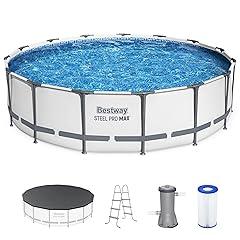 Bestway Steel Pro MAX Round Above Ground Pool Set