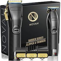 NOVAH Grooming Professional Hair Clippers and Trimmer Set