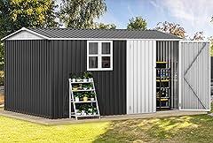 DWVO Outdoor Storage Shed 12' x 8'