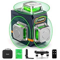 CIGMAN 3D Green Laser Level 3x360°