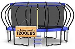 ORCC Outdoor Trampoline with Basketball Hoop