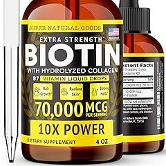 Liquid Biotin & Collagen Hair Growth Drops
