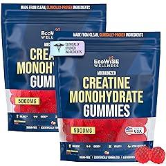 EcoWise Wellness Creatine Monohydrate Gummies