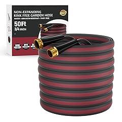 Haeteir 50ft Non-Expanding Garden Hose
