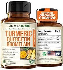 Quercetin Bromelain Turmeric Joint Supplement