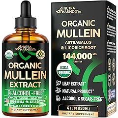 Mullein Drops for Lungs - Organic Liquid