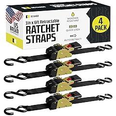 DC Cargo Mall Retractable Ratchet Straps